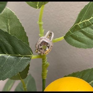 David Yurman Petite Albion Ring with White Topaz